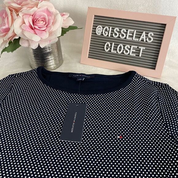 nwt Tommy Hilfiger shirt size Small Navy - Picture 5 of 5